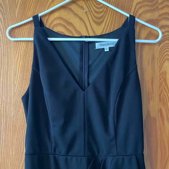 Bodycon Sleeveless Ruched Wrap Dress - Picture 3 of 8